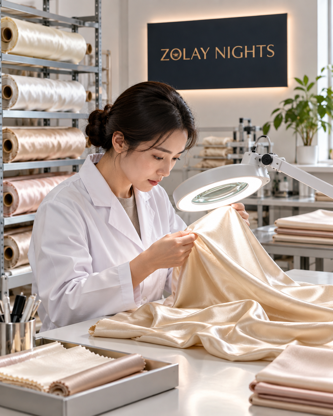 Zolay Nights material inspection