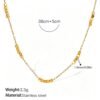Essential Stainless Steel Chain Necklace Collection – Style 01 Essential Stainless Steel Chain Necklace Collection – Style 01