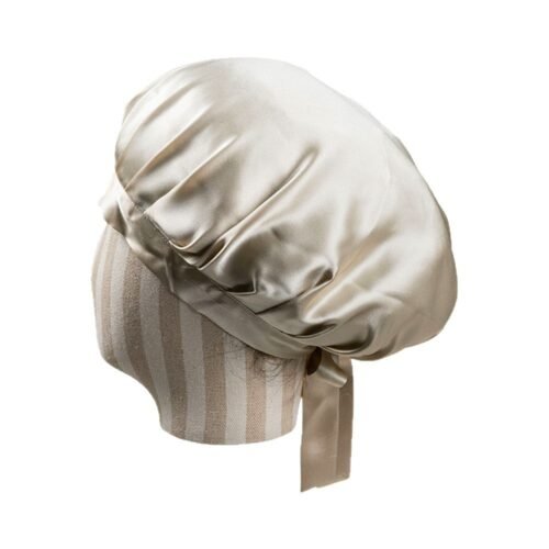 19 Momme Mulberry Silk Tie Bonnet product view 1