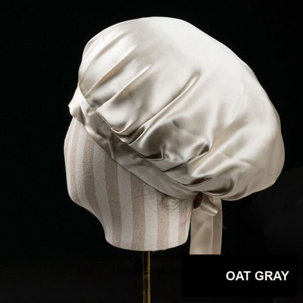 19 Momme Mulberry Silk Tie Bonnet product view 5