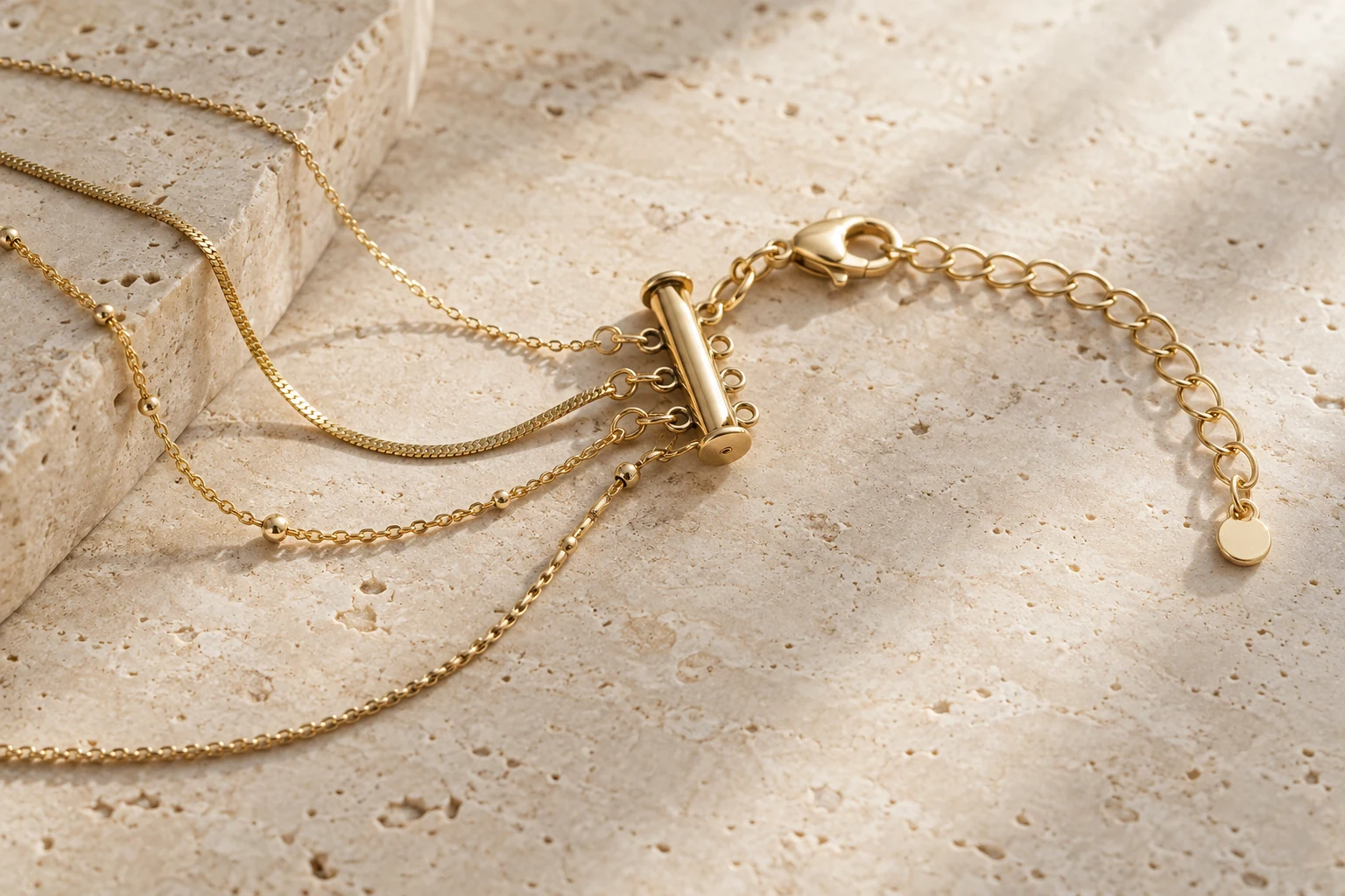 A generic necklace clasp and extension links
